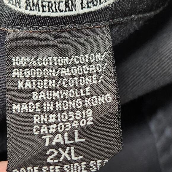 Vintage Harley-Davidson Shirt Mens 2XL Tall Black Button Down Long Sleeve 00s - Picture 14 of 16